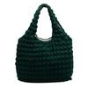 Estilo ocidental nuvem bolha flor saco de ombro novo colete bolsa feminina Rui acampamento estudante bolsa de lona simples bolsa
