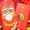 Adesivos Dourados para Celular Ano Novo do Cavalo, Envelopes Vermelhos de Leão, Carteiras Criativas de Dinheiro da Sorte Festival da Primavera do Cavalo, Sacolas da Sorte, Pequenos Presentes