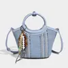 Bolsa Feminina de Tecido de Nicho High-End, Bolsa de Ombro, Bolsa de Braço, Bolsa de Mão, Estilo Coreano Moda Retro Nova 2026