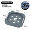 Soporte para Tanque de Gas Cubo Soporte Móvil Bandeja Rueda Universal Estante de Almacenamiento para Macetas con Ruedas Estante de Almacenamiento de Piso Base