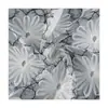 Nuevo Tejido de Encaje con Lentejuelas Florales de Malla Tridimensional, Mantel Bordado, Vestido, Vestido de Novia, Tejido Bordado