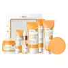 Serie de Vitamina C Laikoufenyi Transfronteriza Caja de Set Combinado para el Cuidado de la Piel Hidratante y Humectante con Etiquetado de la FDA en Inglés