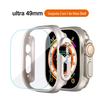 Adequado para Apple Watch8 geração Apple Watch case iwatch8ultra caso protetor PC meia bolsa caso de proteção