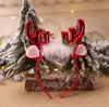 Decoraciones para actuaciones de fiesta de Navidad Mingguan regalos para niños suministros de Navidad hebilla para la cabeza banda para el cabello combinación fabricantes venta al por mayor