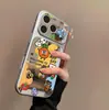 Bee Carrot es adecuado para fundas de teléfono iPhone 17, 16/14 Pro, Apple 13 Pro, acabado espejo 15 Pro Max, 17a