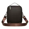 Bolso Cruzado Casual de Negocios para Hombre, Moderno y Casual, Bolso Cruzado de PU Texturizado, Ropa de Viaje y Trabajo, Bolso de Pecho para Hombre, Portátil