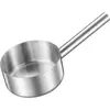 Cucharón de Agua de Acero Inoxidable Extra Grueso con Mango Largo No Magnético Cuchara para Sopa Recogedor de Agua Cuchara Grande para Sopa Cocina Comercial