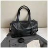 Bolsa Grande de Ombro para Axila Estilo Coreano para Mulheres 2026 Nova Bolsa Boston de Grande Capacidade Retrô Bolsa de Ombro Cruzada Casual