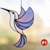 Novo produto transfronteiriço Ucrânia Beija-flor Suncatcher pássaro porta de jardim e pingente de decoração de janela