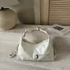 Bolsa de Ombro/Transversal Feminina Cor Sólida Outono Nicho Moda Nova Popular Bolsa Tote para o Dia a Dia 2026