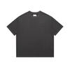 Ropa para Hombre Beijie Marca de Moda Americana Verano 2025 Nuevo Estilo Camiseta de Manga Corta Color Sólido 320g Lavado Pesado Versión Limpia para Hombre
