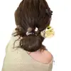 Gomas para el Cabello para Mujer 2026 Nuevo Estilo Cuerda para el Cabello de Calabaza Banda para Moño Bajo Accesorios para el Cabello Gomas de Cabello de Gama Alta para Primavera para Mujer