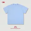 Camiseta de Algodón Puro Colorida con Puntos Hecha a Mano para Hombre 235g Tacto Fresco Manga Corta Estilo Americano Marca de Moda Juvenil Holgada Casual.