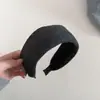 Diadema Ancha de Punto Versátil para Otoño e Invierno Moda Perezosa Adorno para el Cabello de Corona Alta Adelgazante Pinza para el Cabello Adorno para el Cabello