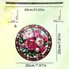 Decorações de Janela Coloridas Vibrantes Dança da Borboleta de Primavera Nova Transfronteiriça Filme Acrílico Colorido 2D Decorações de Varanda Adereços