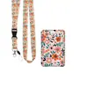 El portacarnet retráctil más vendido de Amazon con clip giratorio, portatarjeta de identificación con diseño floral colorido, cordón de poliéster en stock