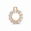 Accesorios de plata esterlina S925 hechos a mano DIY aretes accesorios para aretes collar pulsera colgante colgante colgante de diamante venta al por mayor