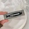 Pinza para el Cabello Versátil con Pedrería Estilo Coreano para Mujer, Pinza Sencilla para Flequillo Lateral, Pasador para Cabello Suelto, Pinza para el Cabello para Mujer, Pinza Bb para la Parte Trasera de la Cabeza
