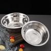 Tazón para sopa multiusos de acero inoxidable al por mayor, fregadero para cocina doméstica comercial, tazón para sopa grueso de acero inoxidable 304