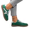 Comércio Exterior Transfronteiriço Feminino Tamanho Grande Leve e Confortável Design Nicho Calçados Casuais Cadarço Frontal Calçados Esportivos Atacado