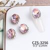 Nova Manicure Pigeon Egg Acabamento Cristal Pilha Diamante Jóias Super Flash Full Diamond Light Luxo Texturizado Unha Liga Grande Diamante