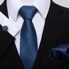 Homens gravata formal negócios terno de casamento de poliéster gravata bolso toalha conjunto Guangzhou gravata fabricantes atacado
