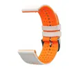 Adecuado para Huawei Gt6 Samsung S3 Garmin Xiaomi Suunto Smart Watch Correa de Silicona Bicolor Aliento de Bebé de 22 mm