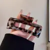 Novo Estilo 2025 Presilha Retro com Laço de Tamanho Médio para Mulheres, Presilha de Tubarão de Alta Qualidade para a Parte de Trás da Cabeça com Pouco Volume de Cabelo, Acessório Popular para Cabelo