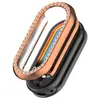 Capa Protetora Xuan Yin com Pedras de Diamante para Xiaomi Mi Band 10, Design Vazado para Mi Band 10 Nfc, Capa de Relógio com Diamantes de Uma Fileira para Xiaomi Mi Band 10