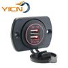 Automóvel e Motocicleta Carro Modificado Carro de Interior Carregador de Carro Abertura Única 3.1A com Painel de Furo Único USB Carregador de Celular Carregador de Carro