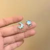 Colección de Pendientes Populares ~ Pendientes de Peluche de Dibujos Animados Metálicos Atmosféricos, De Aspecto Elegante, Compactos, Pendientes de Estilo Artístico