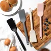Espátula de silicona resistente a altas temperaturas transfronteriza para repostería casera, espátula de mango largo para transferir pasteles, herramienta de cocina para cocinar