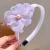 Accesorios para el Cabello de Niñas, Lindas Diademas de Flores, Herramienta para Recoger el Cabello de Niñas Pequeñas, Diadema Antideslizante y que no Aprieta