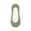 Calcetines Invisibles para Mujer, Estilo Delgado de Verano, Seda de Hielo, Antidesgarro, Calcetines Bajos Tipo Barco, Algodón Absorbente de Sudor, Antideslizantes, Talón Antideslizante, Calcetines para Tacones Altos