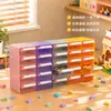 Caixa de Armazenamento de Peças LEGO Mingfeng Gaveta Compartimentada Recipiente de Armazenamento de Blocos de Construção Caixa Organizadora de Acessórios Caixa de Componentes Modular