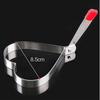 Molde para tortilla de acero inoxidable 304, modelo de tortilla de huevo escalfado, tortilla con forma de corazón, modelo de bola de arroz redonda DIY