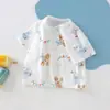 Camiseta Infantil de Manga Curta, Algodão Puro, Roupas de Bebê para o Verão, Estilo Fino para Meninos, Blusa de Meia Manga para Meninas, Camada Base de Verão