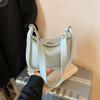 La Popular Bolsa Cubo de Hombro con Patrón de Lichi de Este Año es Moderna y Elegante, Bolso Cruzado, Bolso Versátil para el Trabajo para Mujeres