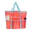 Bolsa de Tocador Portátil, Bolsa Grande de Playa y Natación, Bolsa de Malla para Almacenamiento Fitness, Bolsa Portátil de Viaje para Traje de Baño