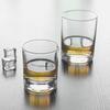 Venta al por mayor de fábrica exquisita copa de whisky de vidrio soplado copa de cerveza personalizada taza de té de hotel restaurante copa de agua redonda