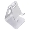 Aleación de Aluminio Soporte Universal para Teléfono Móvil y Tableta Escritorio Plegable Simple Perezoso Metal Imprimible Logo de Regalo Plegable Portátil