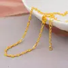 Colar de Corrente Grossa Sólido e Durável em Prata S925, Corrente Lisa, Corrente para Suéter, Corrente de Clavícula, Colar de Porquinho Prata, Versátil