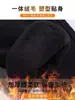Calças Leggings Pretas para Uso Externo Feminino 2025 Novo Estilo Quente Cintura Alta Elásticas Slim Calças Lápis Outono e Inverno Calças com Forro de Lã para Mulheres