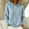 Nueva colección otoño-invierno 2026 para mujer, europea y americana, sudaderas casuales con capucha para mujer en Amazon, disponibles para venta al por mayor en lotes pequeños