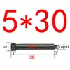 GanchoExtractor Endurecido para Molde, Pasador de Extracción de Material, Varilla de Retorno de Material, Varilla de Empuje de Material, Pasador Extractor, Tipo 56 Rlr de Monje