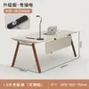 Mesa de Escritório Moderna Simples Conjunto de Mesa e Cadeira para Gerente Mesa para Uma Pessoa Mesa para Supervisor Iluminação de Mesa Luxo Moderno Mesa para Chefe Móveis de Escritório