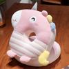 Travesseiro de Sesta de Seda de Gelo de Unicórnio Tapir Brasileiro Desenho Animado Travesseiro de Sesta Infantil Travesseiro de Sesta para Sala de Aula