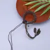 Chaveiro Artesanal Nó de Milho Cauda de Fênix Acessórios Pequenos DIY Cordão para Chave de Carro Acessórios Corda de Alça Atacado