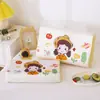 Almohada de Látex de Seda de Hielo Infantil de Dibujos Animados Almohada de Látex Doméstica para Estudiantes de Verano Almohada Natural para Protección del Cuello Transpirable