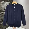 Cárdigan de punto para hombre de dos piezas falsas con torsión, estilo Old Money, punto de alta gama para otoño e invierno, venta al por mayor de fábrica transfronteriza